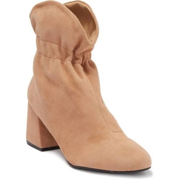 SCHUTZ Shoes - Schutz Catarine Suede Tan Western Fall Booties Women's Size: 6 NWB